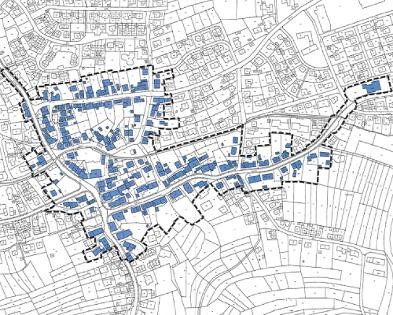 Abgrenzungsbereich Landessanierungsprogramm Ortsmitte II