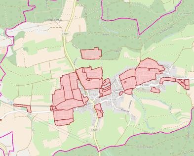 Bebauungsplan der Gemeinde Notzingen