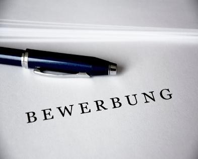 Störung Text Bewerbung mit Stift